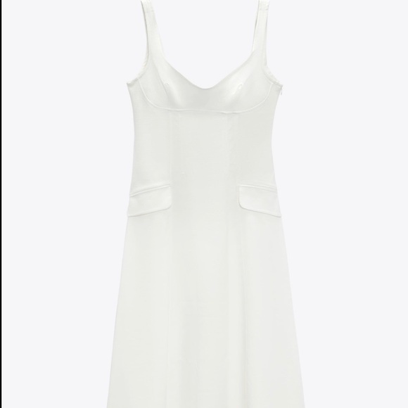 ZARA NEW TEXTURED DRESS - Picture 4 of 7